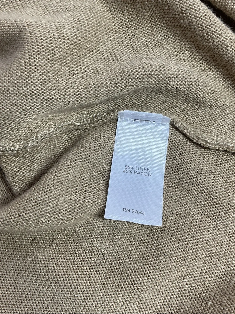 J. Jill Light Tan Open-Front Women's Cardigan Set